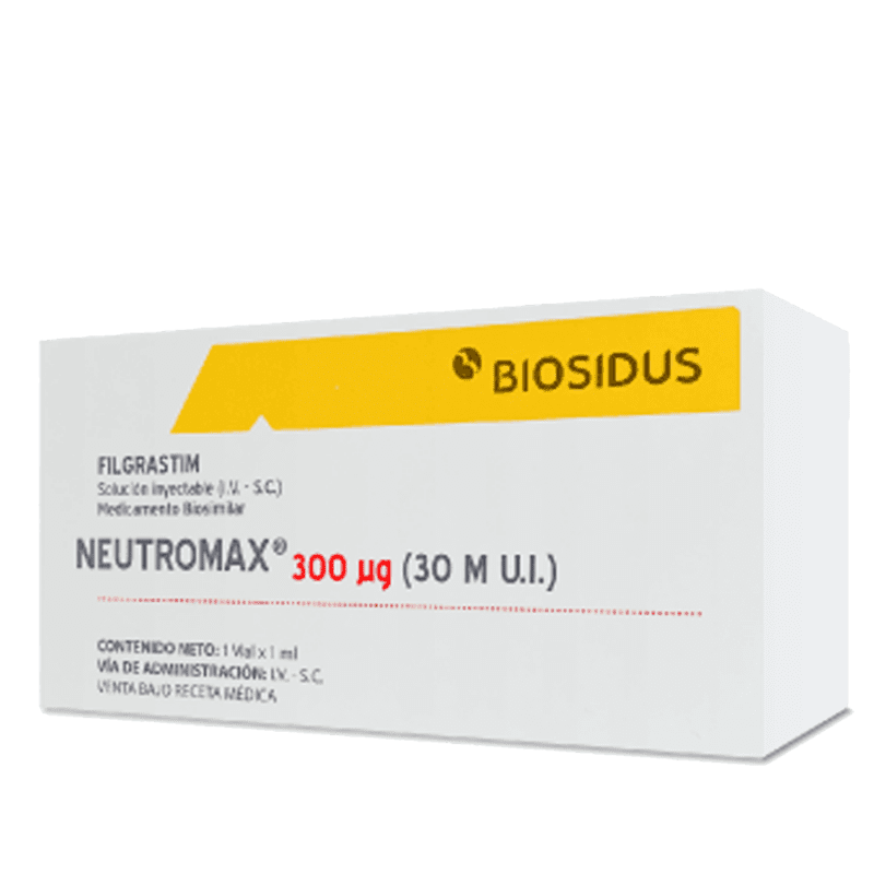 NEUTROMAX 300 MCG SOLUCION INYECTABLE - PROMEDICAL