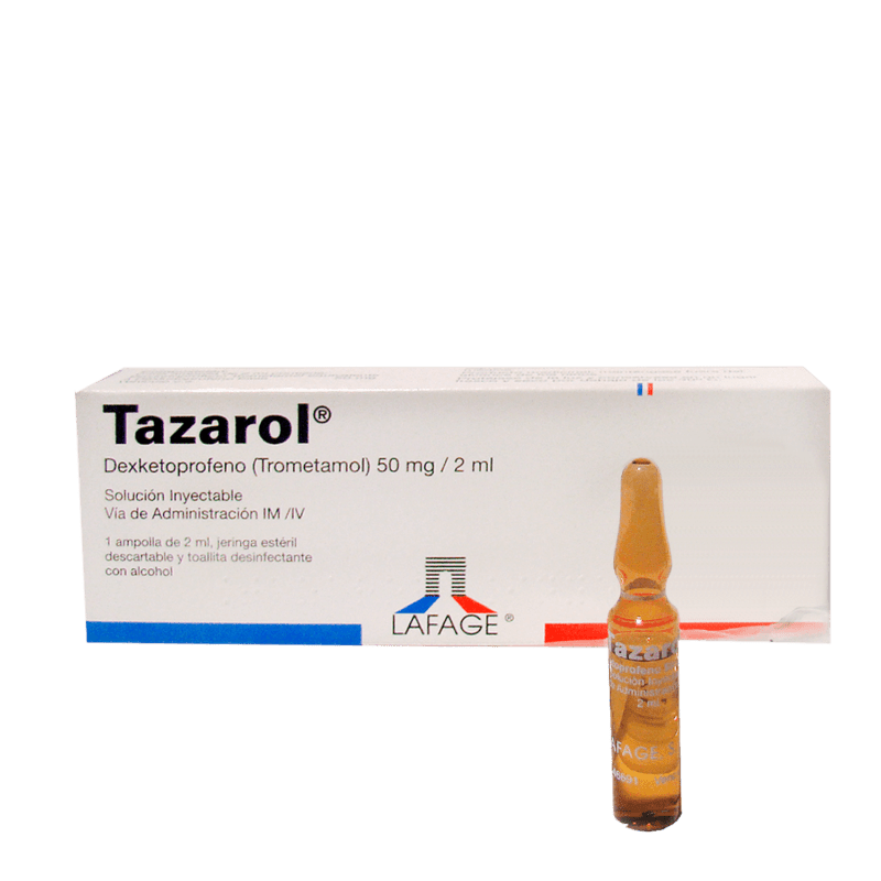 Telazol Injectable TAZAROL INYECTABLE 2 ML X 10 AMPOLLAS - PROMEDICAL